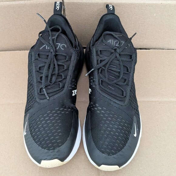 Nike Men\'s Air Max 270 Running Shoe, AH8050 002, Black/Anthracite-White, Sz 13 main image 16